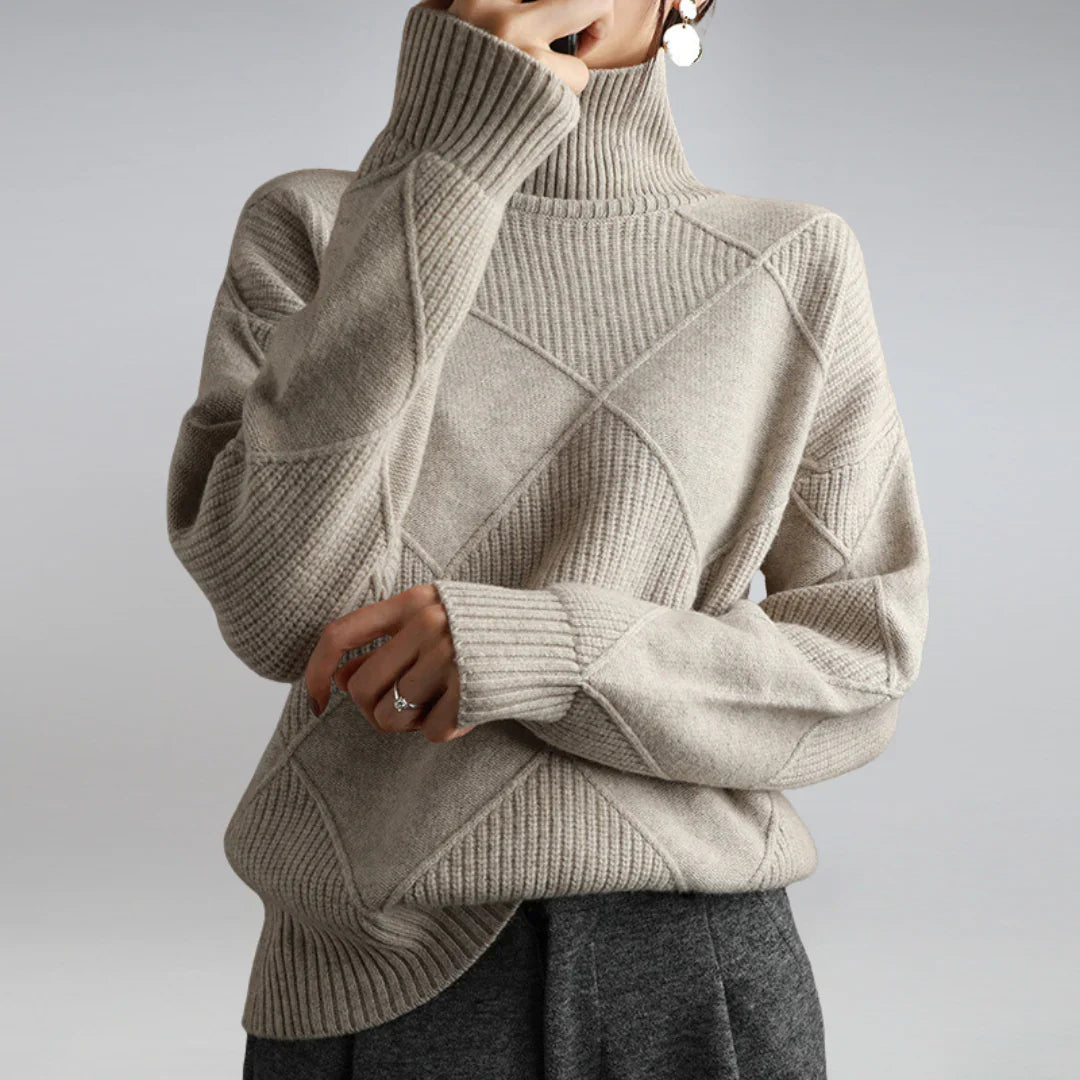 Sarah - Poloshirt mit Muster