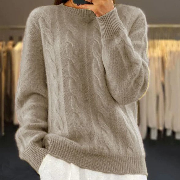 Hanna - Rippgestrickter Pullover