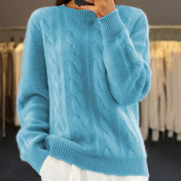 Hanna - Rippgestrickter Pullover