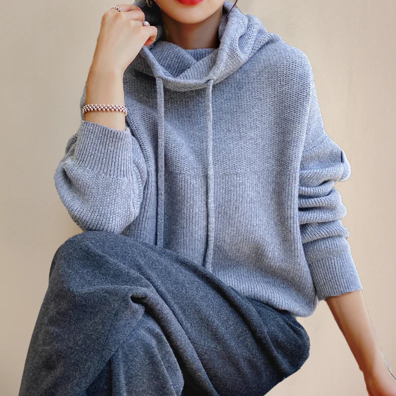 Emma - Dicker Hoodie mit Kapuze