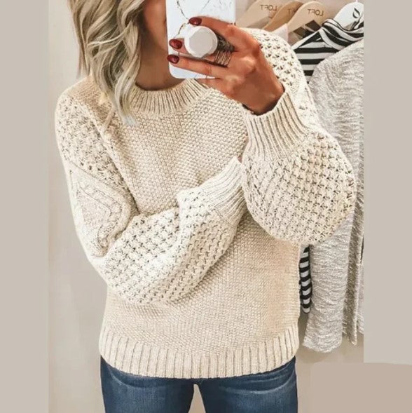 Flora - Oversized Strickpullover